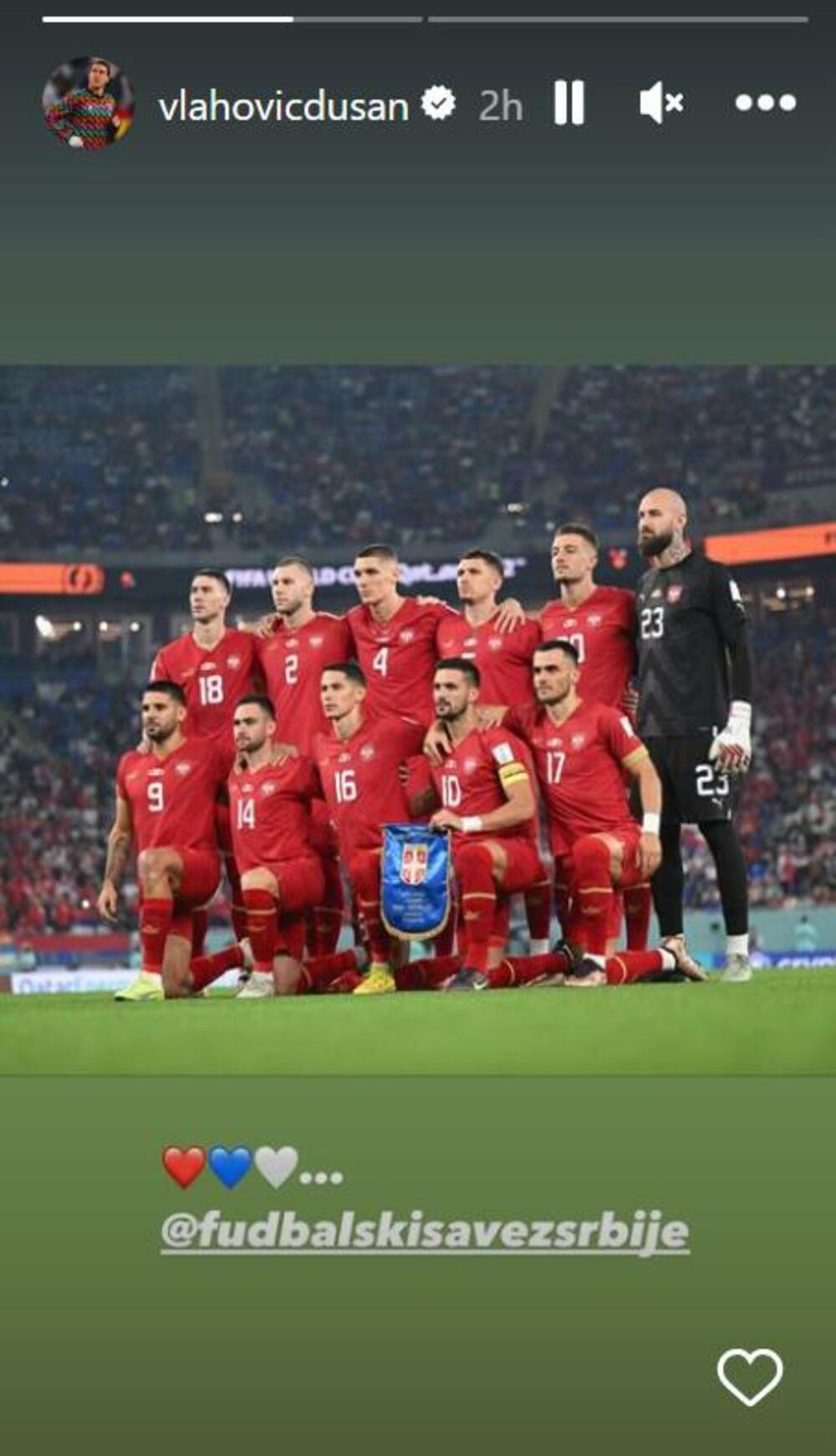 Sport, Fudbal, Dušan Vlahović