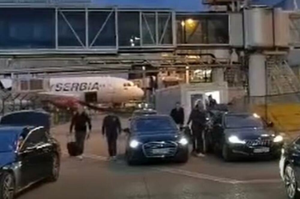 Doček fudbalera Srbije