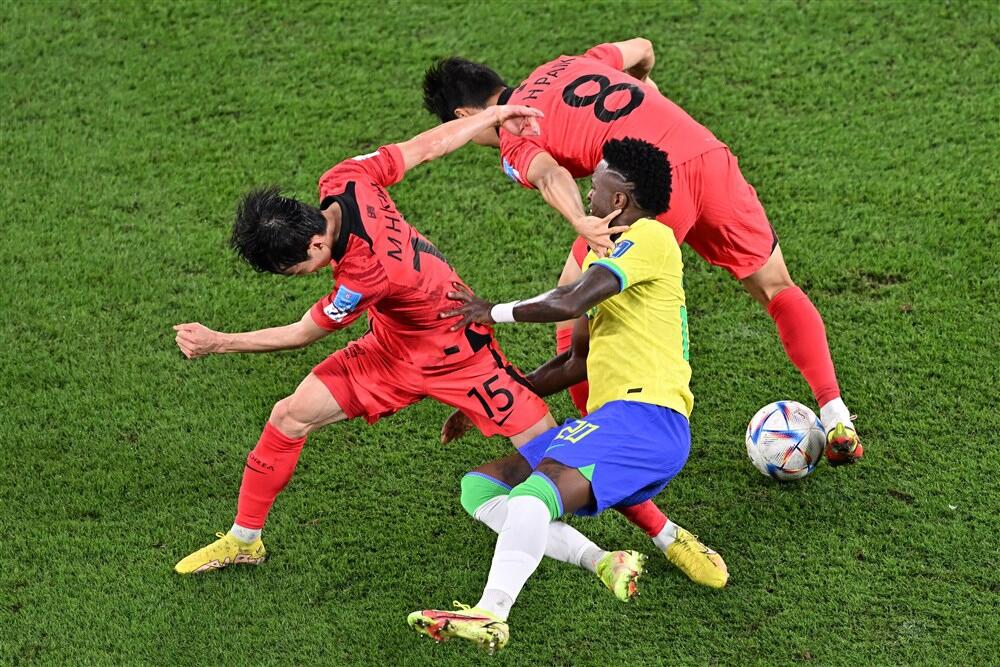 Fudbalska reprezentacija Južne Koreje, Fudbalska reprezentacija Brazila, Svetsko prvenstvo u Kataru