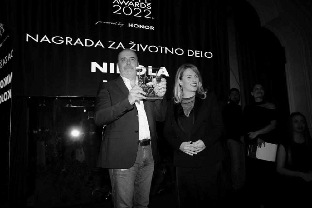 NIKOLA KOJO JE DOBITNIK ELLE STYLE AWARD PRIZNANJA ZA ŽIVOTNO DELO: ''Lepo je kad vas neko oceni na taj način''
