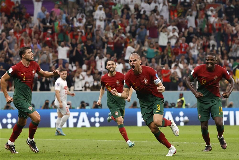 Slavlje Pepea posle gola