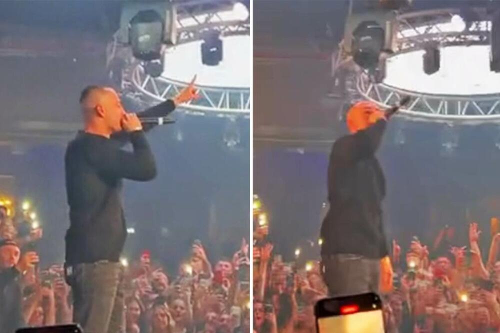 ALBANSKI REPER PSUJE SRBE NA NASTUPU, A PUBLIKA SKANDIRA: POZIVA NA MRŽNJU, SNIMAK SE ŠIRI SVETOM (VIDEO)