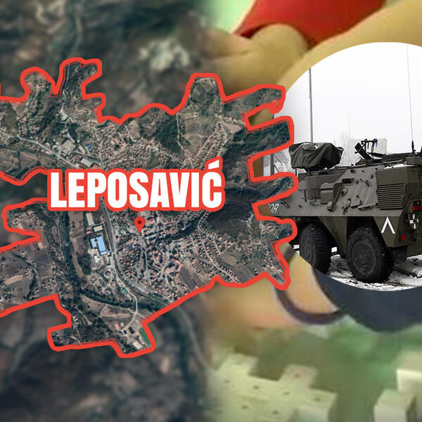 UZBUNA U VRTIĆU U LEPOSAVIĆU: Dva džipa Kfora upala u dvorište dok su deca spavala (FOTO)