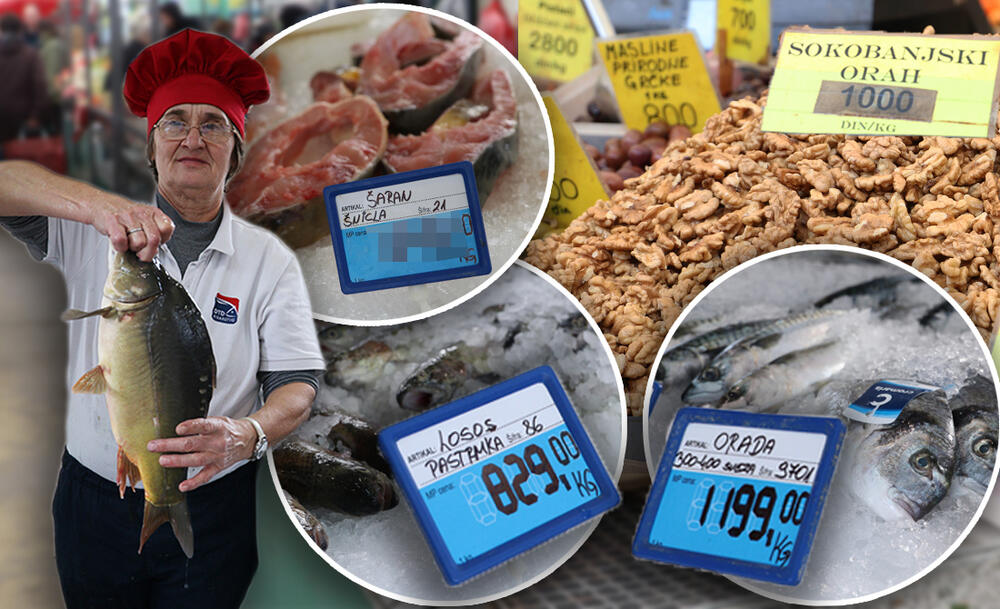 pijaca, Cene, riba