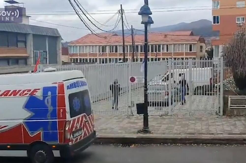 S FANTOMKAMA ISKOČILI IZ SANITETA, ZAPUCALI I POBEGLI: Pokušaj FILMSKE pljačke u Leposaviću! (VIDEO)