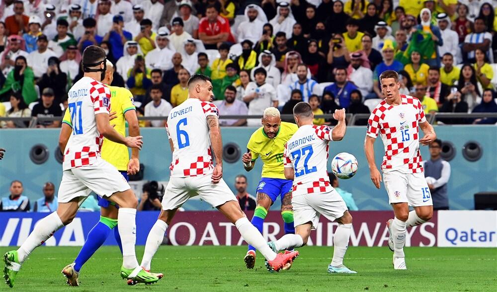 Detalj sa utakmice Brazila i Hrvatske