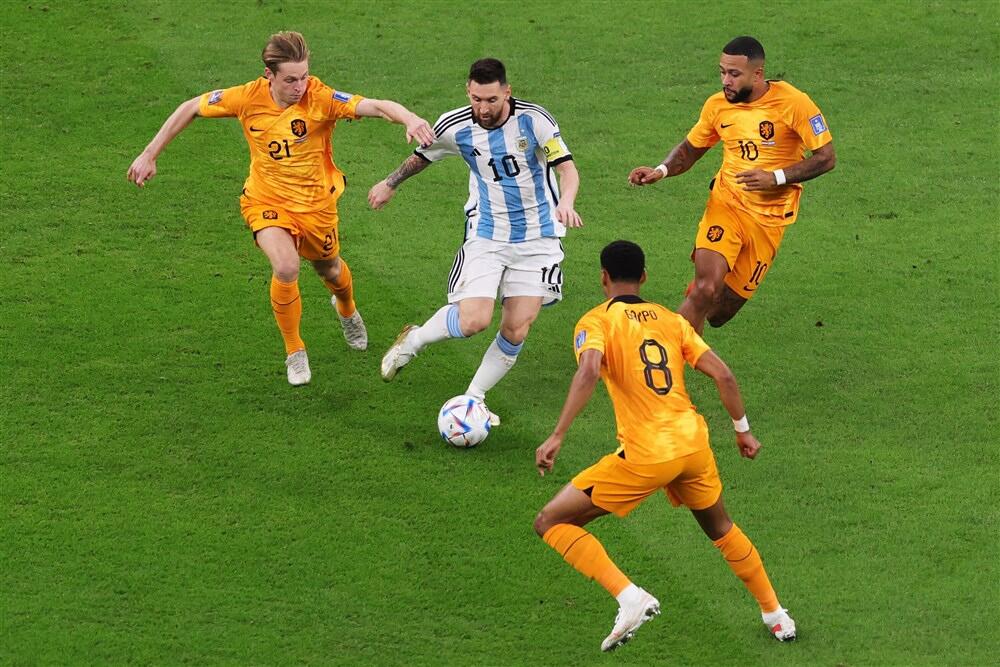 Fudbalska reprezentacija Argentine, Fudbalska reprezentacija Holandije, Lionel Mesi