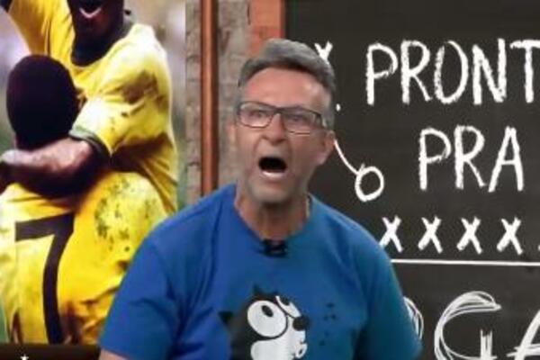 BRAZILAC IMAO NASTUP LUDILA ZBOG POTEZA TITEA: "Ti si IDIOT, sramota! Daj mu da dâ gol, IMBECILU!" (VIDEO)
