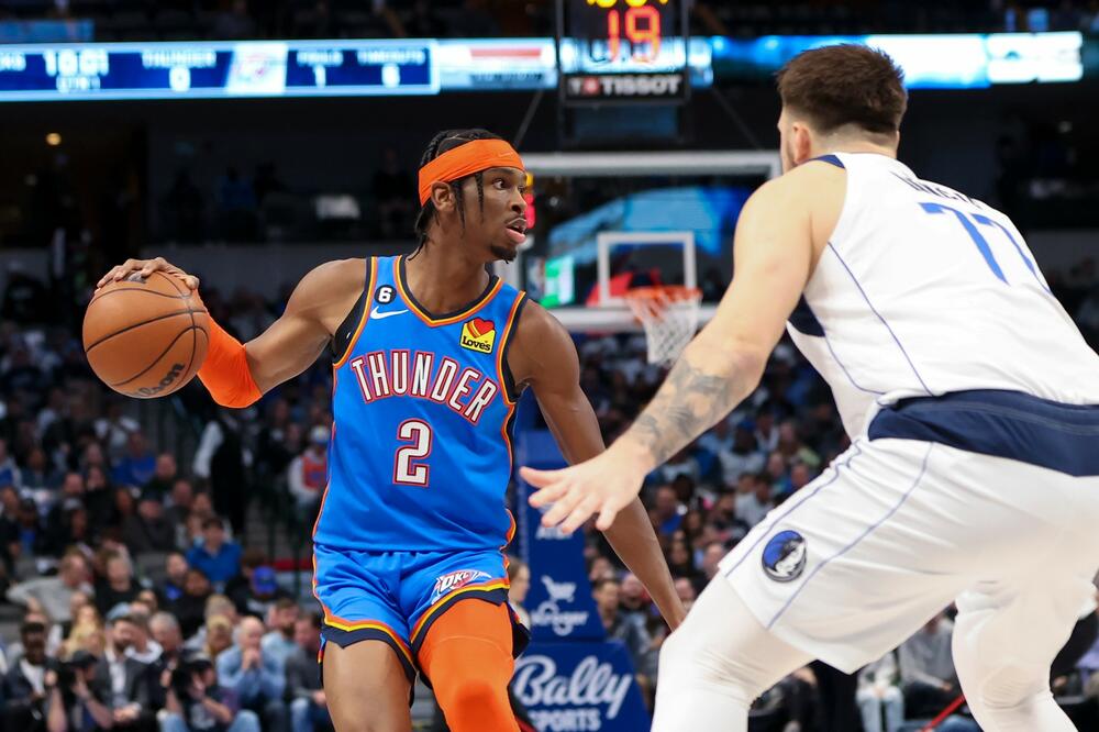 POKUŠEVSKI BEZ POENA, SAMO SKAKAO I GLEDAO MAJSTORE: Gildžus nadmašio Dončića, ali Dalas dobio meč! (VIDEO)