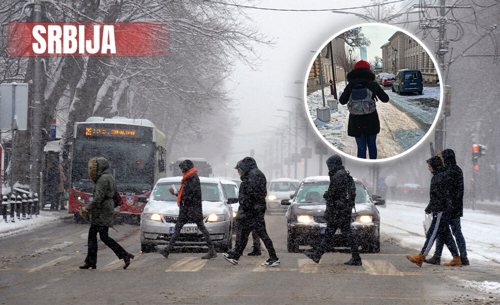 Sneg u Srbiji/Ilustracija