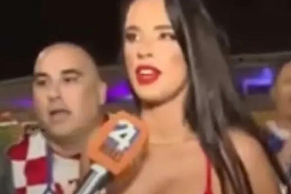 HRVAT ZASENIO NAJVRELIJU NAVIJAČICU: Svi pogledi bili uprti u ZANOSNU LEPOTICU, a onda je u KADAR UPAO ON (VIDEO)