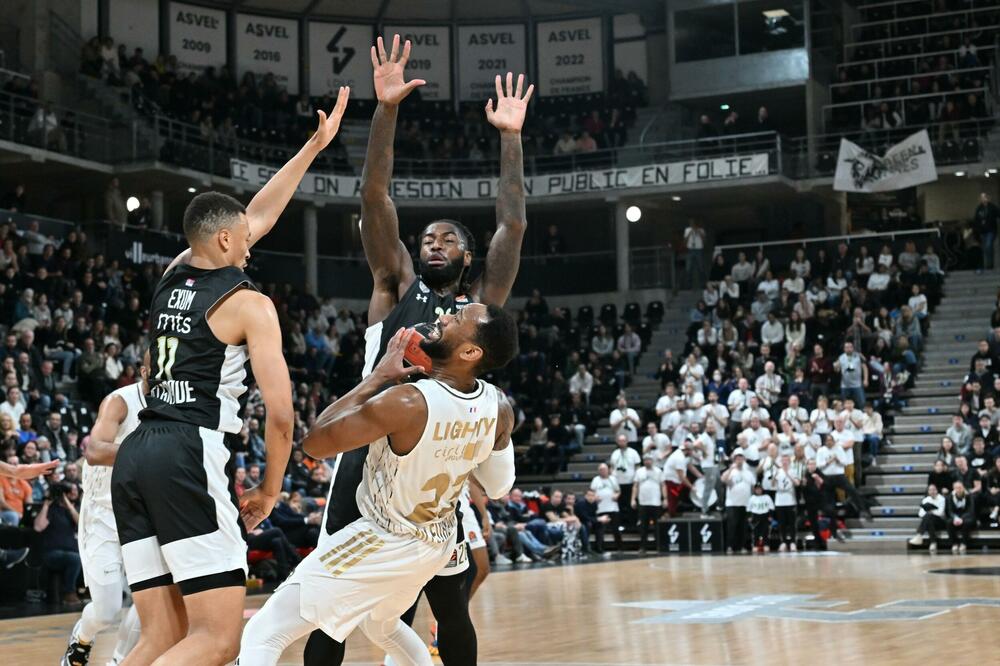 KK Partizan, KK Asvel, Evroliga