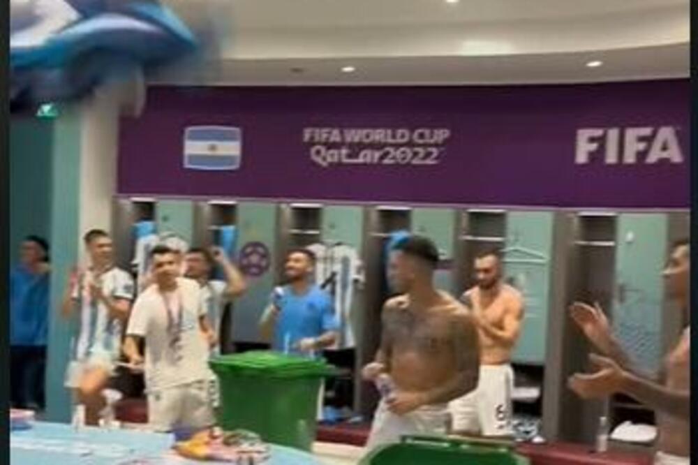 ARGENTINCI PONOVO IZAZVALI GNEV RIVALA: Prvo razmenili dresove sa Hrvatima, a onda ih bacali u kantu! (VIDEO)