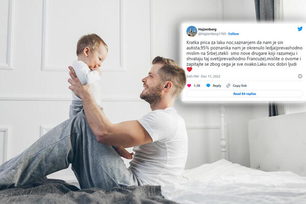 "SAZNAO SAM DA MI DETE IMA AUTIZAM I SVI PRIJATELJI SU MI OKRENULI LEĐA": Ispovest oca iz SRBIJE koja BOLI!