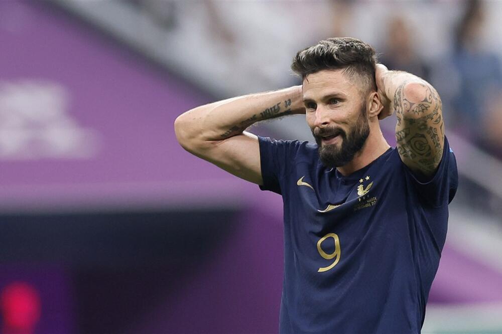 ŠTA SE DEŠAVA SA FRANCUZIMA? Žiru se povredio a trojica otpala zbog KAMILJEG GRIPA, dan pred finale Mundijala!