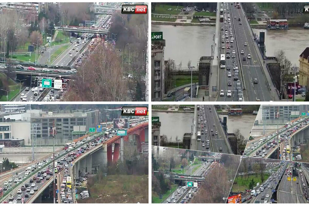 NEMA JOŠ NI DVA SATA, A U BEOGRADU JE VEĆ HOROR, POČEO JE PRODUŽENI VIKEND: Gazela stoji, sprema se kolaps! (FOTO)