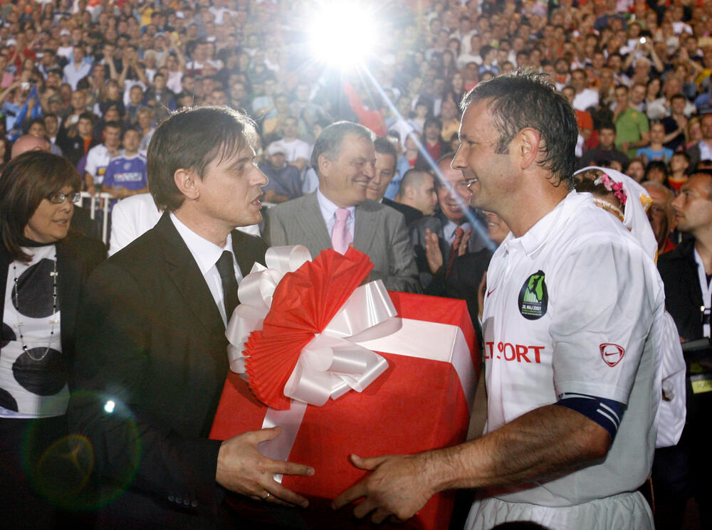 Dragan Stojković Piksi i Siniša Mihajlović