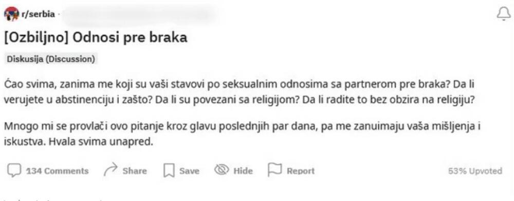 odnosi pre braka