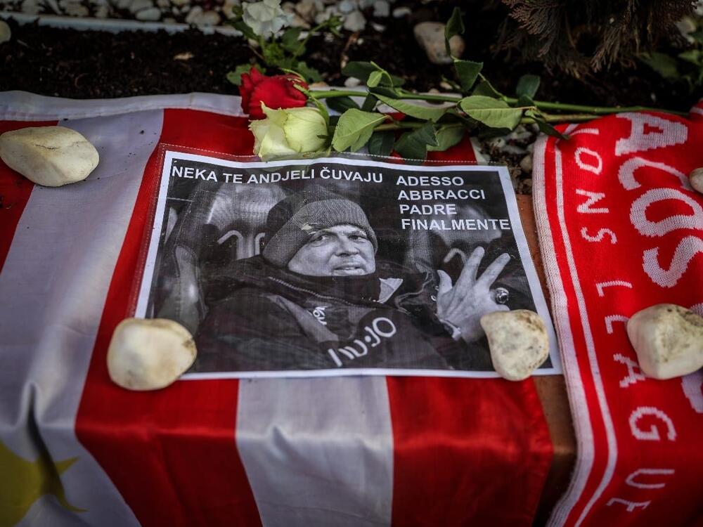 Oproštaj od Siniše Mihajlovića na Marakani