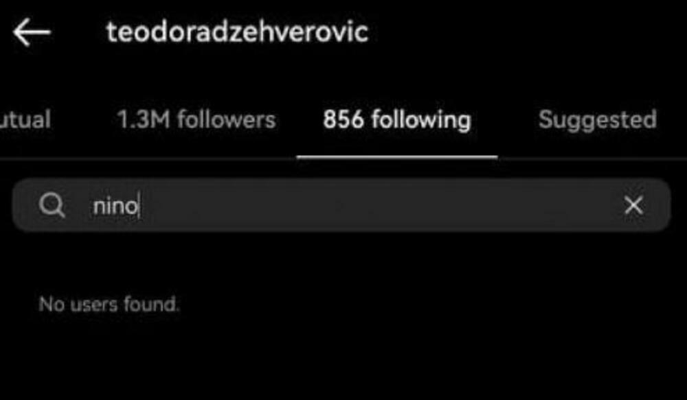 Teodora Džehverović, Nino Čelebić