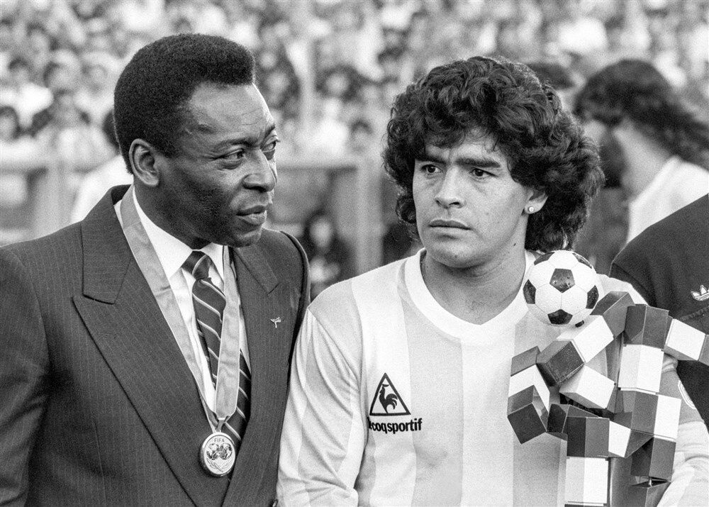 Pele i Dijego Armando Maradona