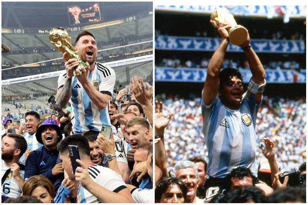 "Por Malvinas, por el Diego, por la última de Leo" (Video/Foto)
