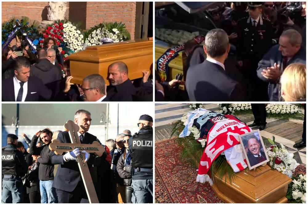 SAHRANJEN SINIŠA MIHAJLOVIĆ: Hiljade ljudi u Rimu ispratilo čuvenog Srbina na večni počinak (VIDEO/FOTO)