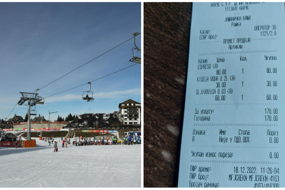 OVA BANJA SE NALAZI ODMAH KOD KOPAONIKA, I TAMO JE PIĆE DŽABA: Evo koliko iznose kafa, kisela i šljivovica! FOTO