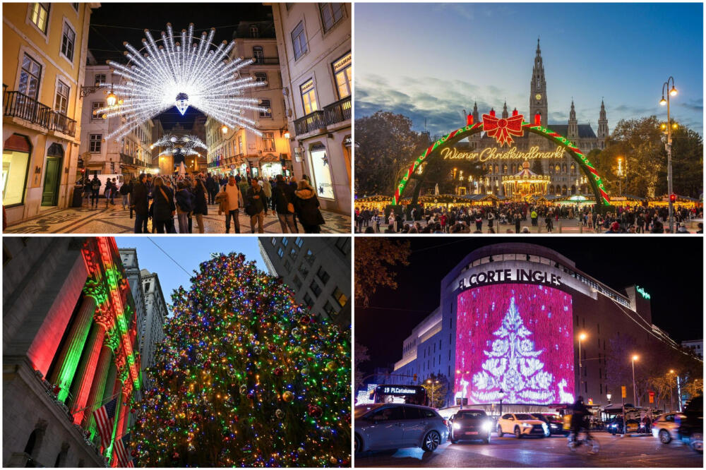 ŠLJAŠTI, ALI OVE GODINE SKROMNIJE: Zasijale novogodišnje lampice ŠIROM SVETA, ne zna se u kojoj metropoli je LEPŠE!