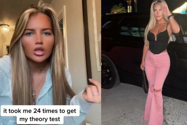 "TO MORA DA JE SVETSKI REKORD": Plavuša čak 24 puta PALA TEORIJSKI DEO VOZAČKOG ISPITA, 1 stvar je još ČUDNIJA