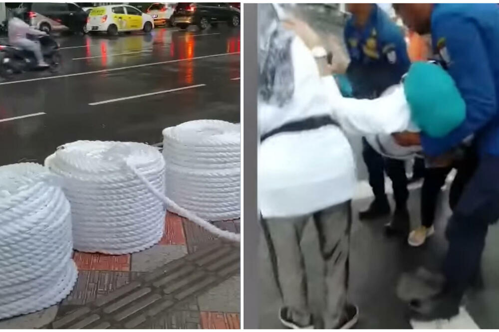 ŽENU UBIO OGROMNI KANAP: U sekundi je "poletela" unazad, snimak BIZARNE TRAGEDIJE obilazi svet (VIDEO)