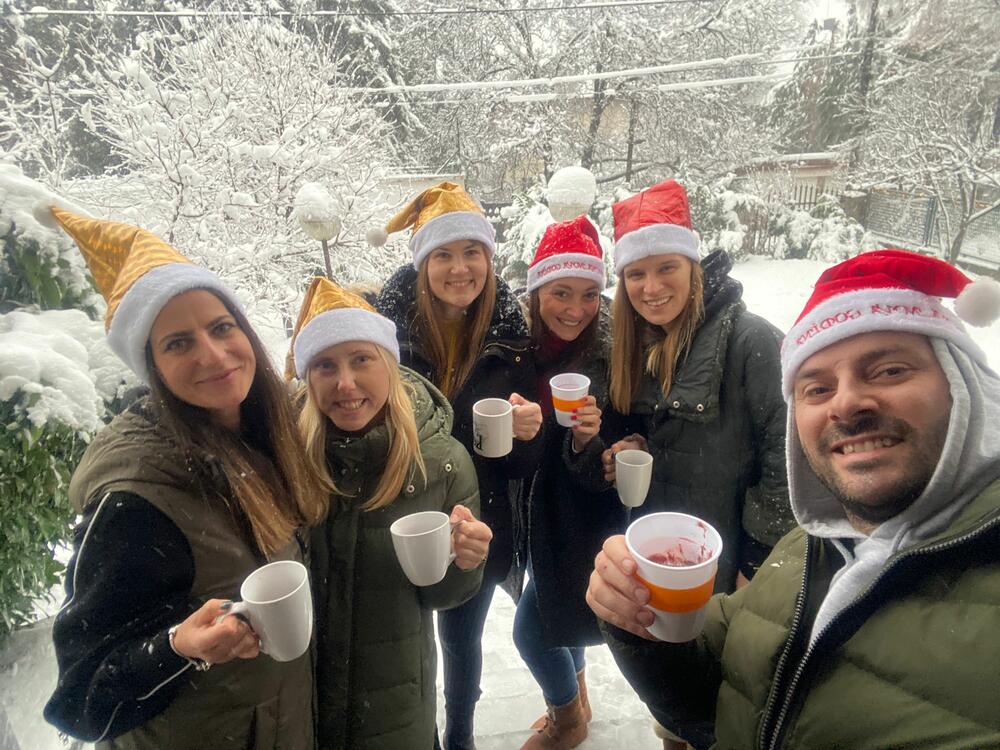 Članovi udruženja 'Pruži korak'