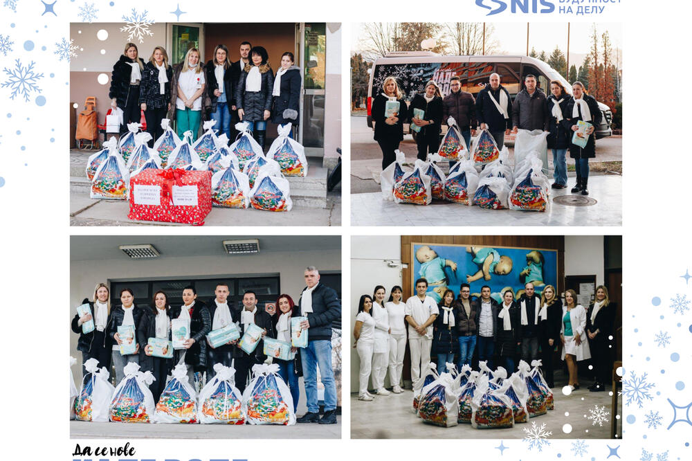 NIS donira paketiće za 225 prvorođenih beba u 2023. godini