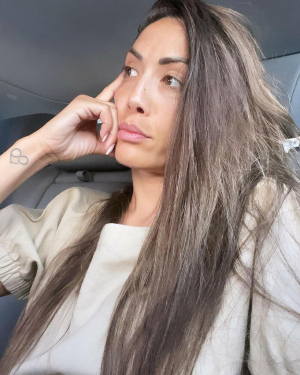 Milena Ćeranić bez šminke