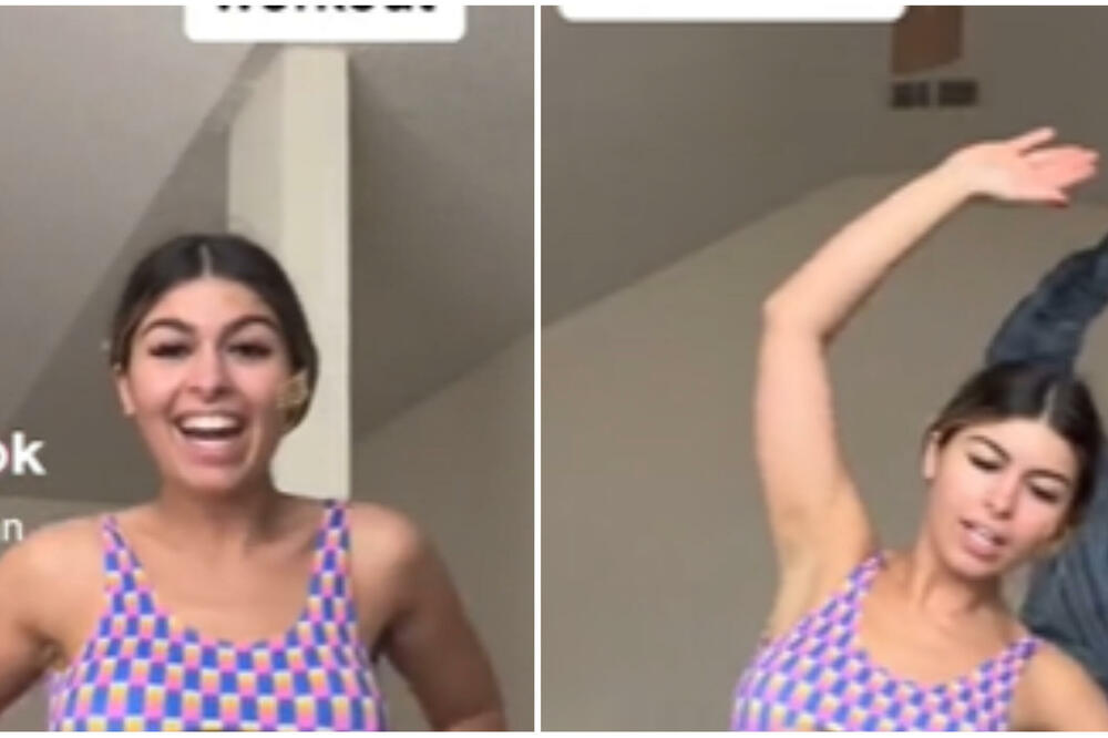 HTELA DA POKAŽE NOVI TRIKO ZA VEŽBANJE, ALI SU SVI GLEDALI SAMO U 1 DEO NJENOG TELA: Ovakvu reakciju NIJE OČEKIVALA