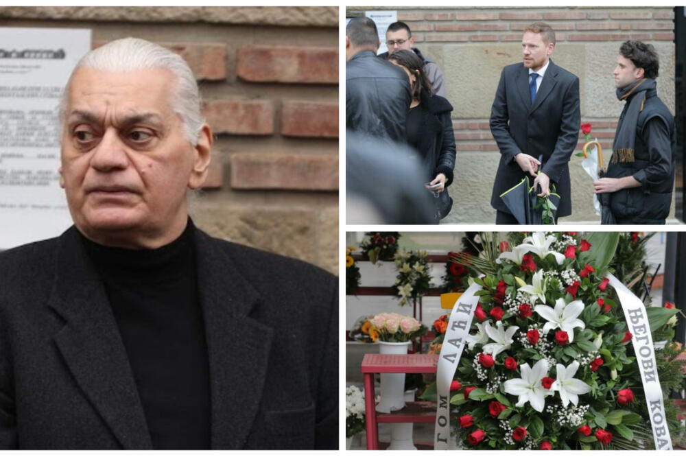SAHRANA MILANA RADULOVIĆA LAĆE: Futa jedva uspeo da izusti dve reči, TUGA NA NOVOM GROBLJU