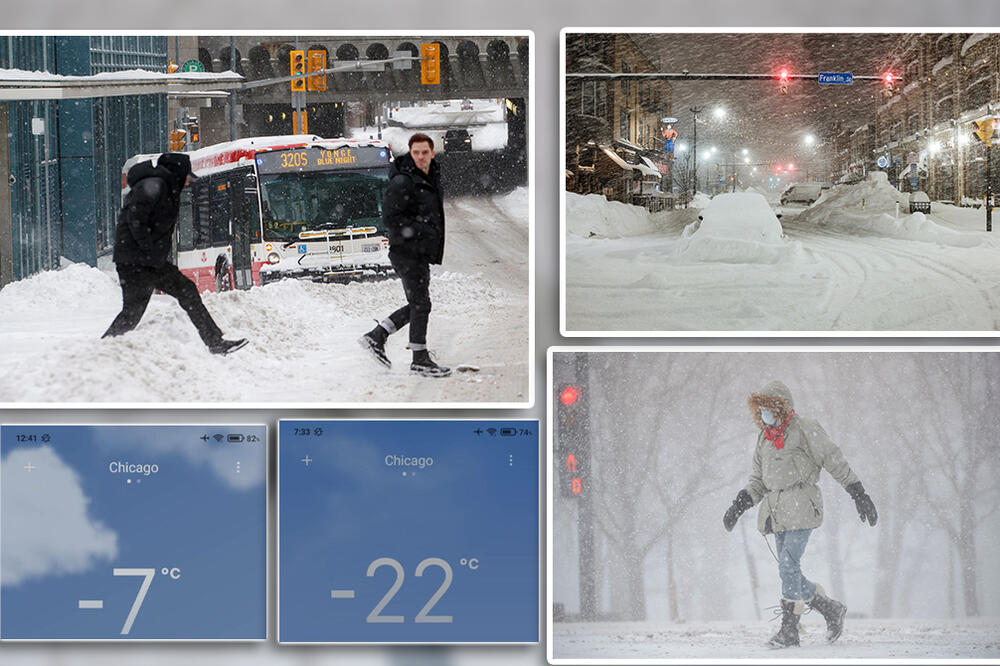 IDE DO MINUS 22 STEPENA, BILO JE ZASTRAŠUJUĆE: Srpkinja u grotlu velike oluje koja je okovala SAD govori za Espreso