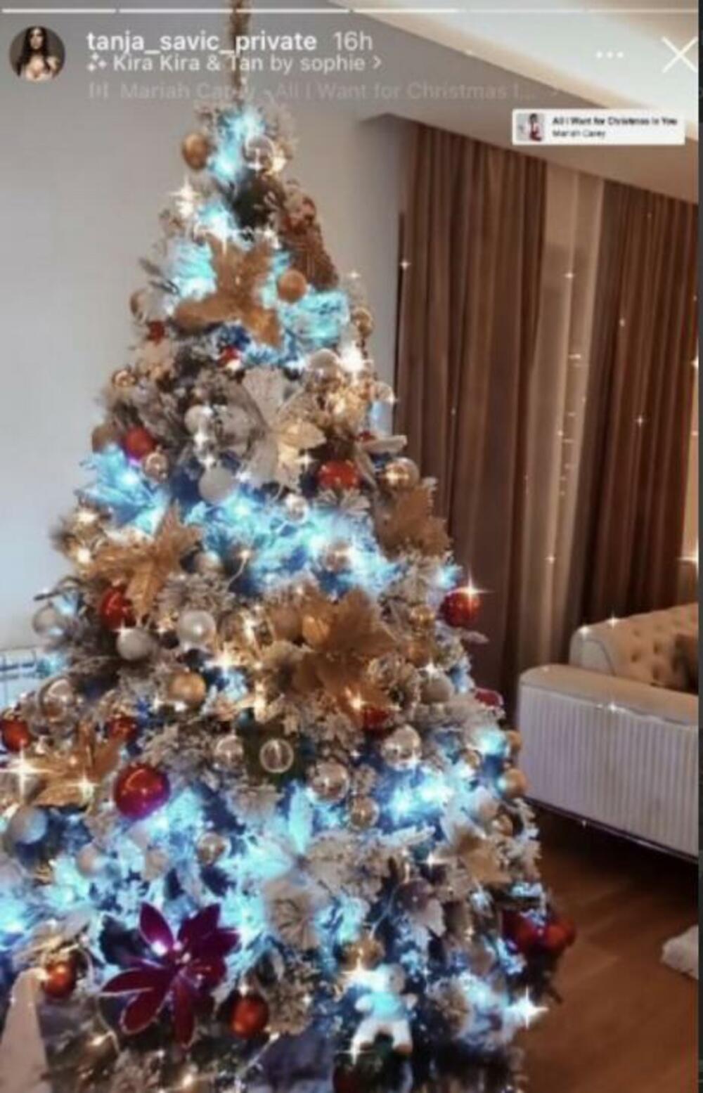 Praznična atmosfera u domu Tanje Savić