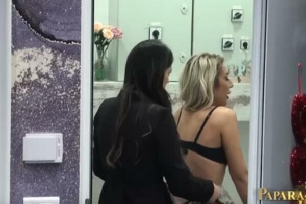 VODITELJKA PINKA U TANGAMA I BRUSU, SVE NA IZVOL'TE: Nije znala da je SNIMAJU, mreže se usijale od ZANOSNOG TELA