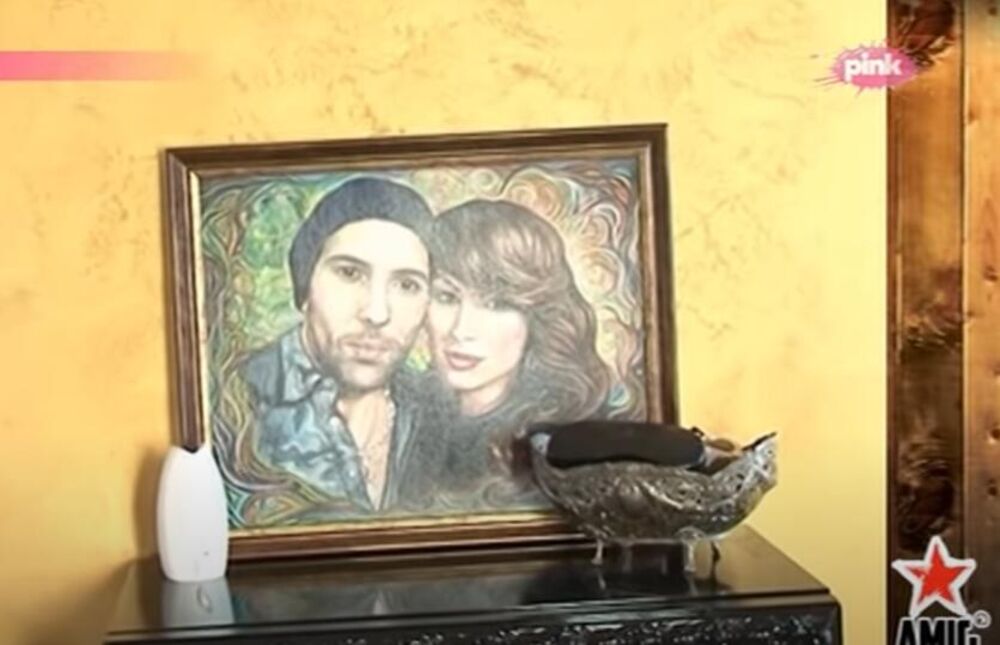 Slika na ulazu u Sekinu kuću