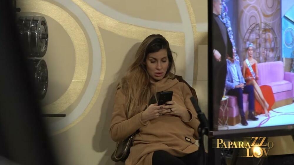 Trudna Jelena na snimanju