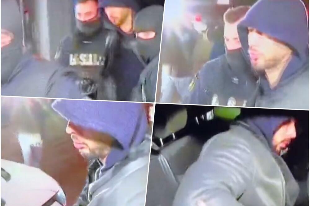 POJAVIO SE SNIMAK HAPŠENJA MILIJARDERA TEJTA: Policija upala u luksuznu vilu, pao i njegov brat! (VIDEO)