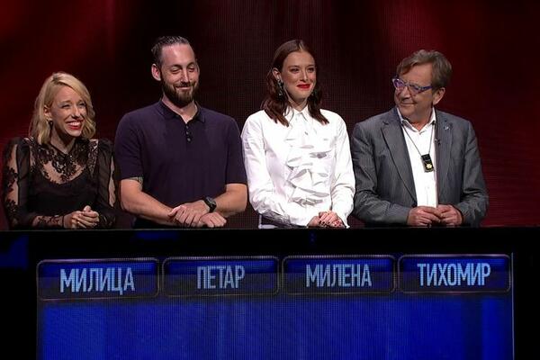 URNEBESNA SITUACIJA U NOVOGODIŠNJEM IZDANJU KVIZA "POTERA": Zbog jednog pitanja svi su se NASMEJALI (VIDEO)