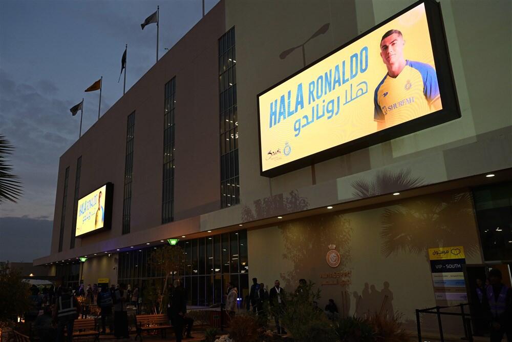 Bilbord dobrodošlice za Kristijana Ronalda