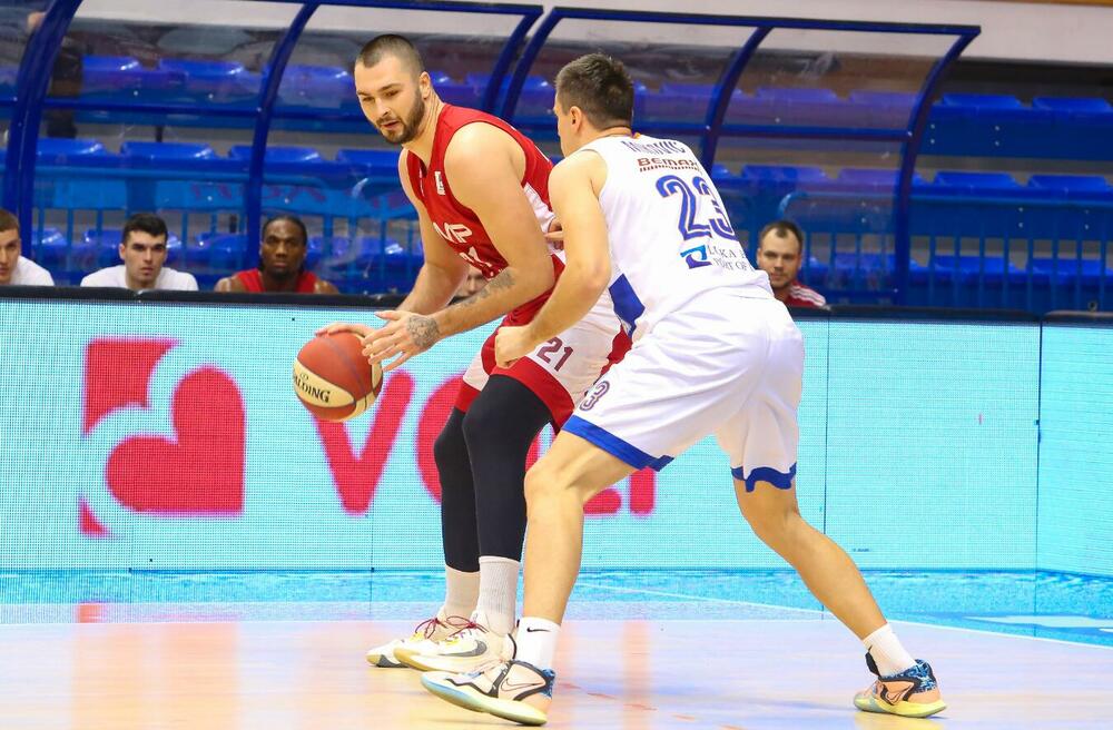 Detalj sa utakmice Mornara i FMP-a u Baru