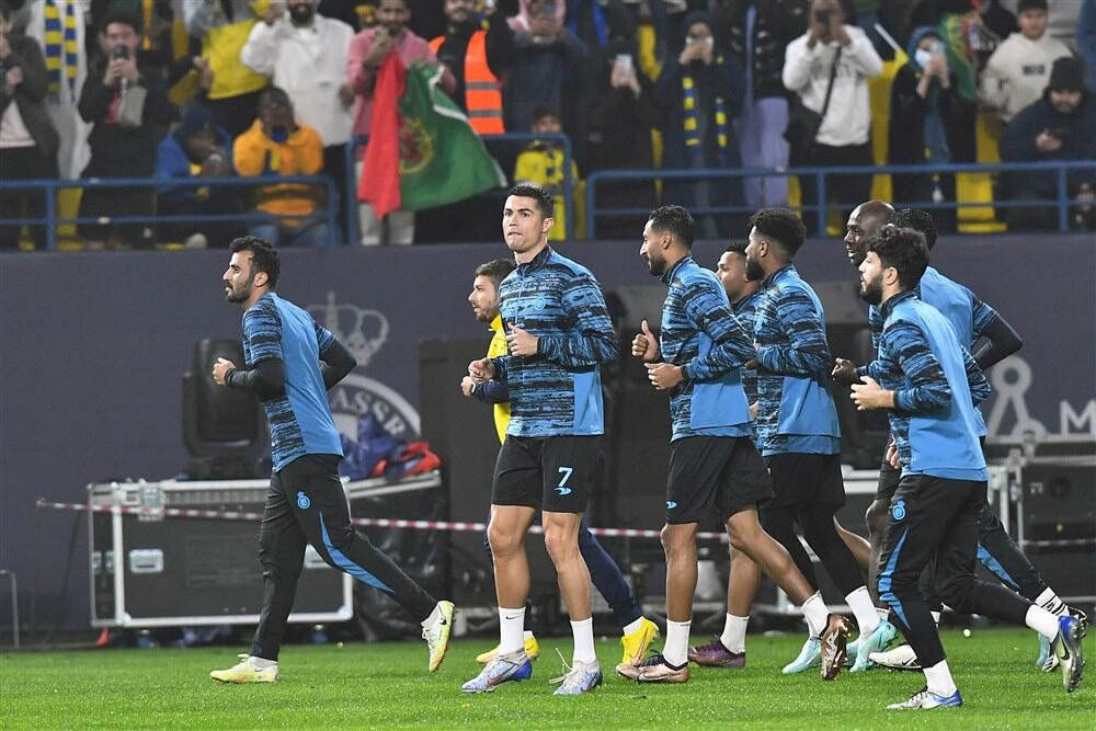 Kristijano Ronaldo na treningu Al Nasra
