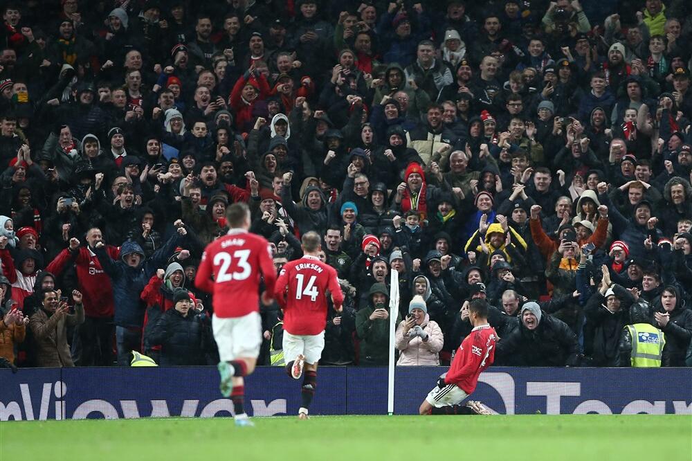 JUNAJTED "POJEO TREŠNJICE"! Lagana pobeda "crvenih đavola" na Old Trafordu protiv Bornmuta (FOTO)