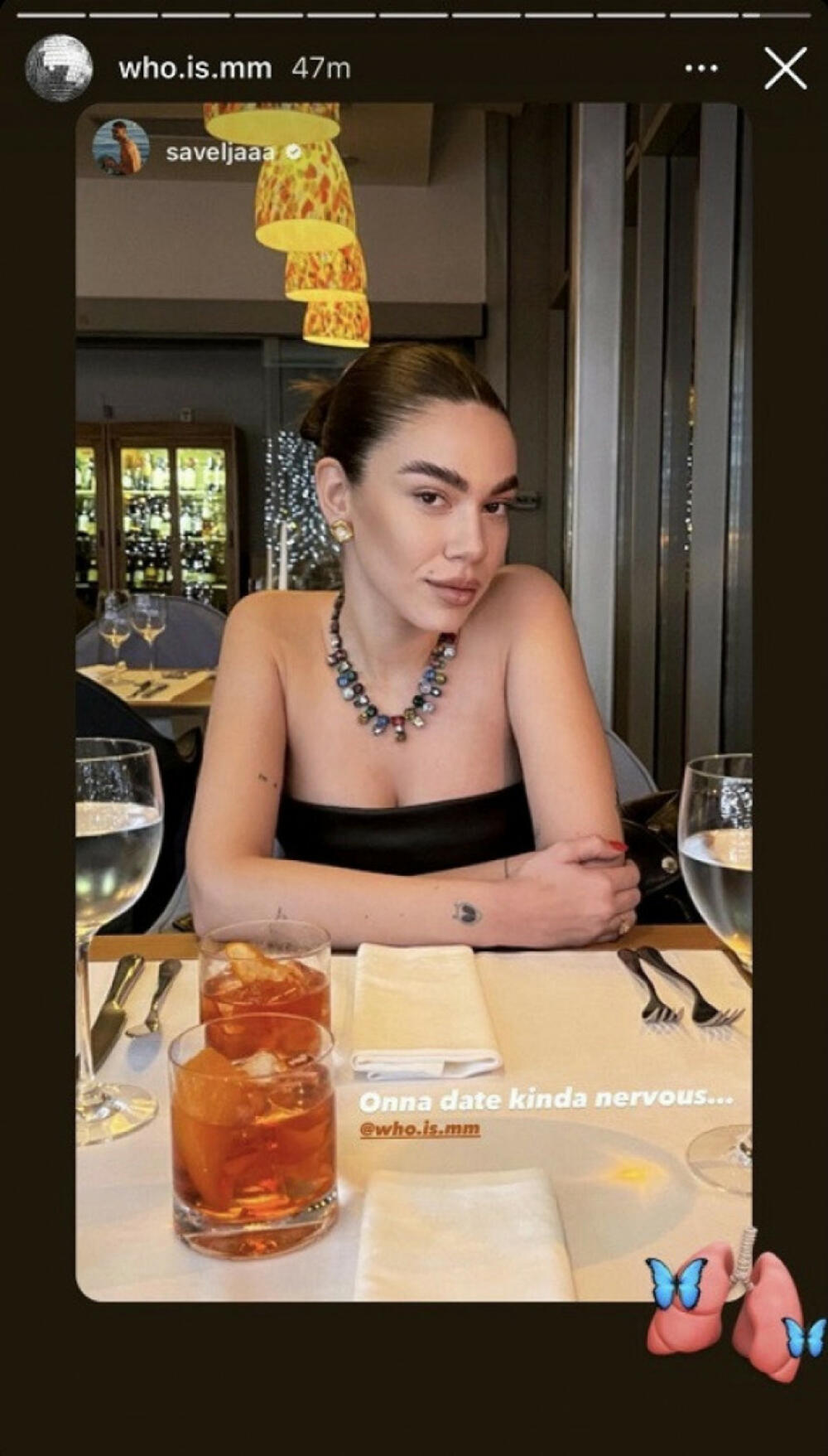 Nikolas Saveljić na dejtu sa novom devojkom