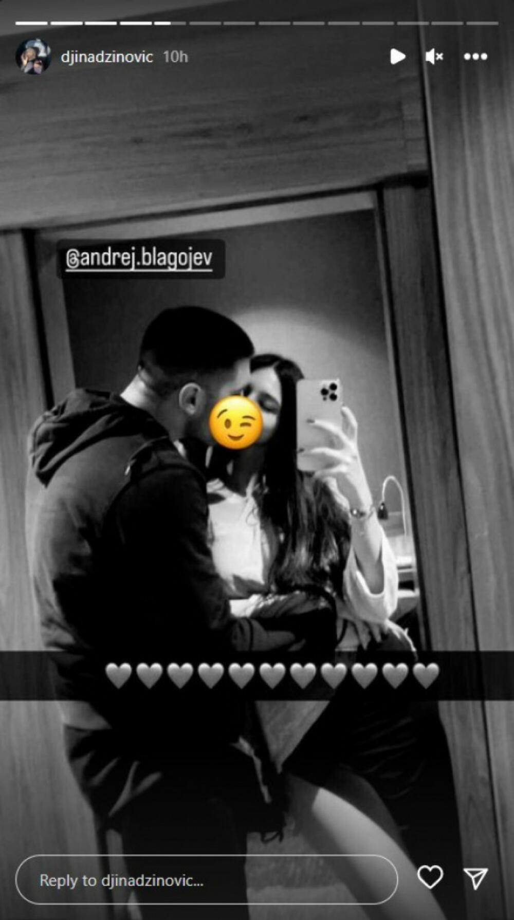 Đina Džinović sa dečkom