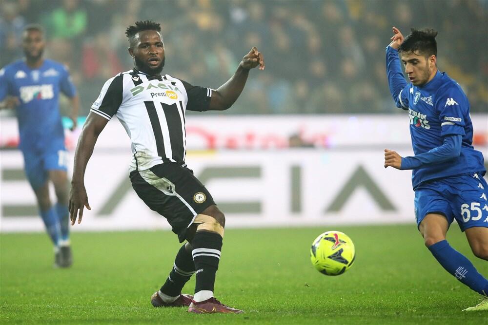 Detalj sa utakmice Udinezea i Empolija